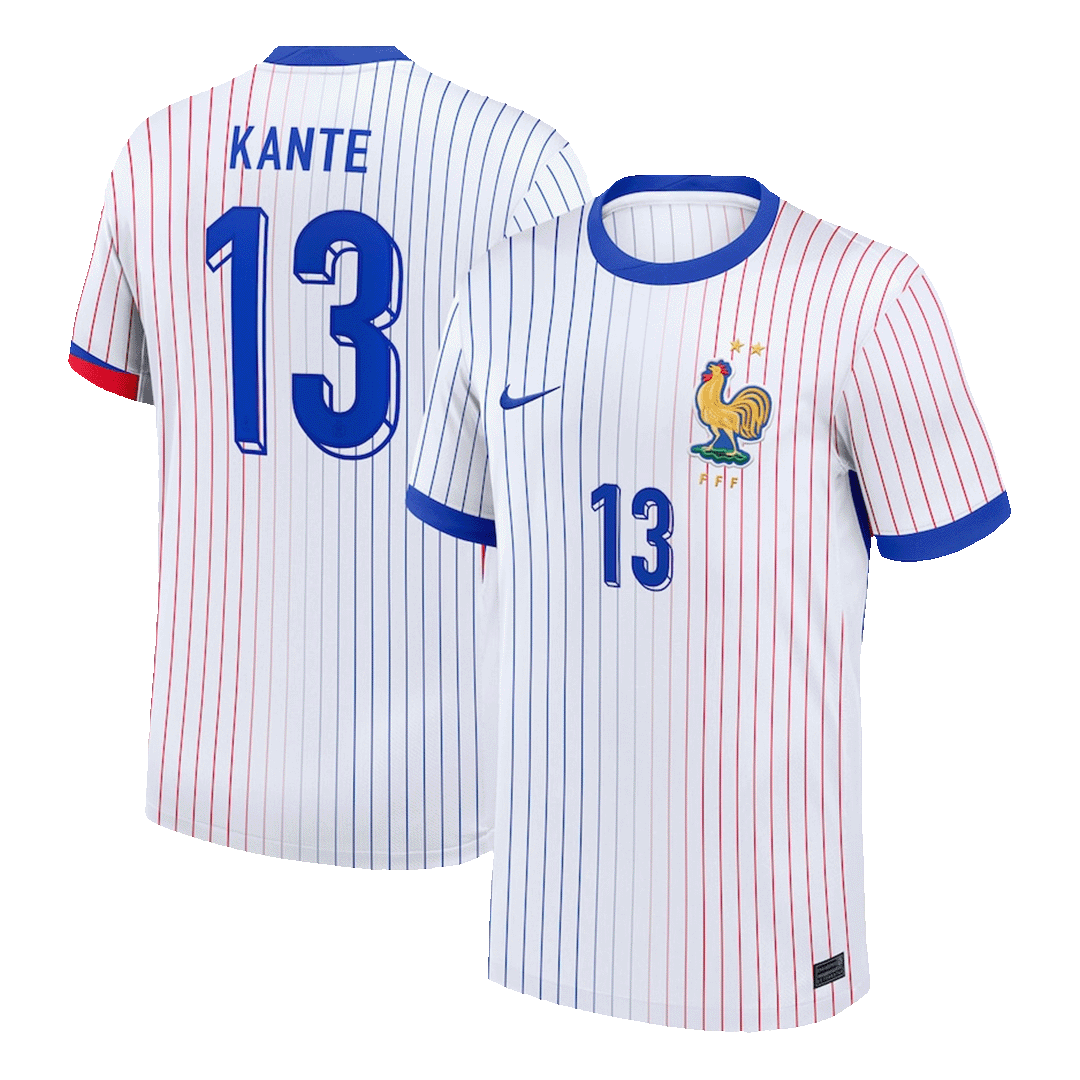 KANTE #13 Frankrike Borta fotbollströjor