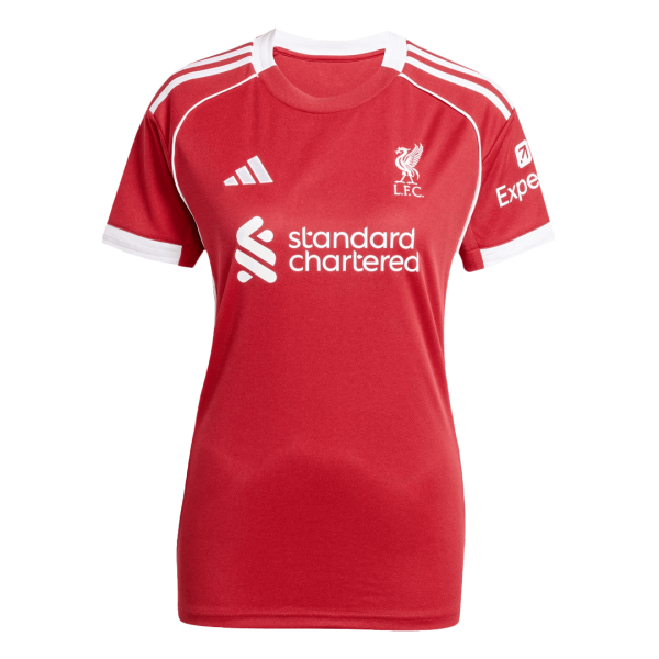 Liverpool Tröja 2025/26 Hemma Röd Dam