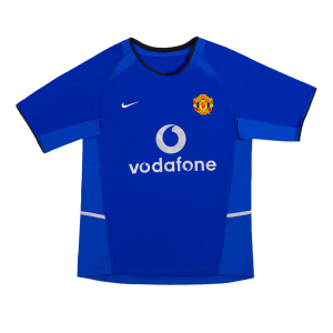 Retro Manchester United Tredjeställ Fotbollströja 2002/03