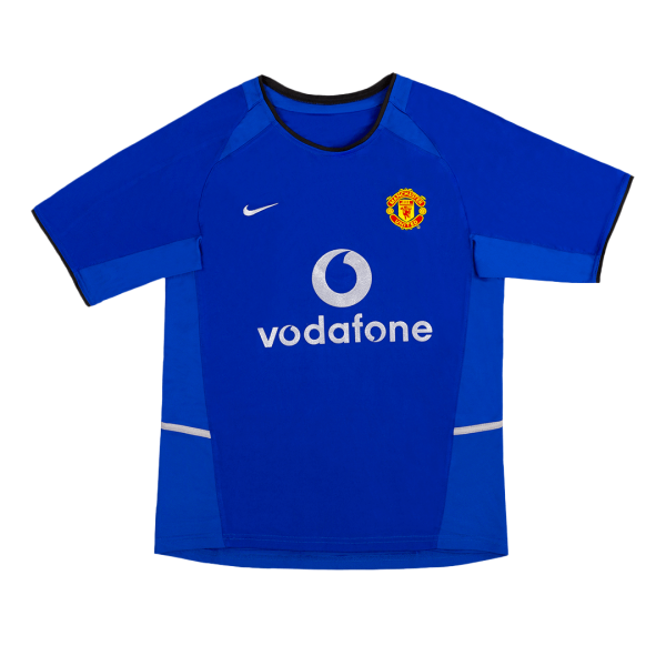 Retro Manchester United Tredjeställ Fotbollströja 2002/03