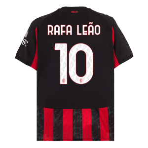 RAFA LEÃO #10 AC Milan Hemma Tröja 2025/26