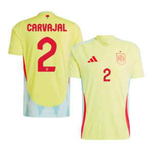 CARVAJAL #2 Spanien Borta Fotbollströjor Euro 2024