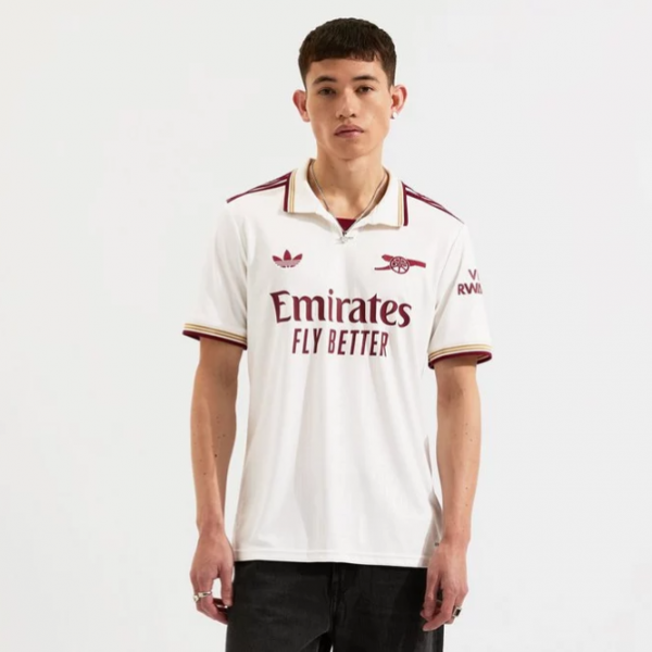 Arsenal Tröja 2025/26 Tredje Vit