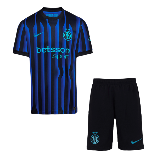 Inter Milan Tröja 2025/26 Hemma Fotbollssats