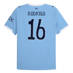 RODRIGO #16 Manchester City Hemma Tröja 2025/26 - Club World Cup