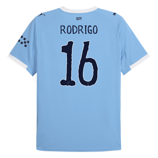 RODRIGO #16 Manchester City Hemma Tröja 2025/26 - Club World Cup