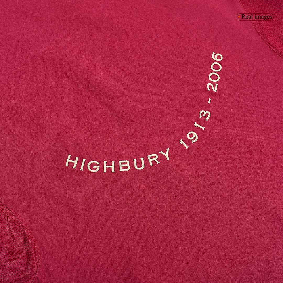 Retro Arsenal Hemma Fotbollströja BERGKAMP #10 2005/06 - Bild 6