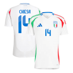 CHIESA #14 Italien Borta Fotbollströjor Euro