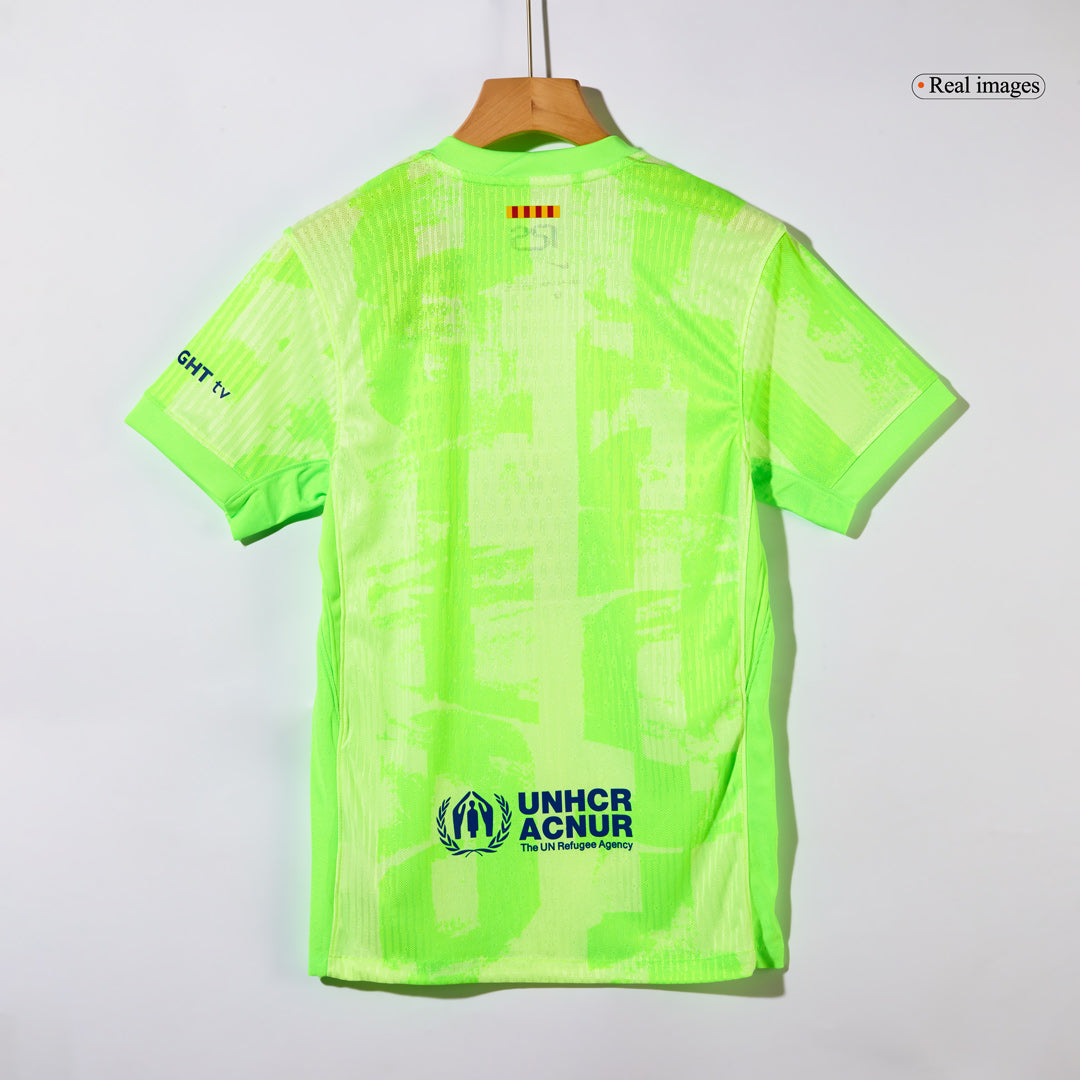 Barcelona Tredjeställ Fotbollströja Autentisk - Spotify-logotyp utan text - Bild 13