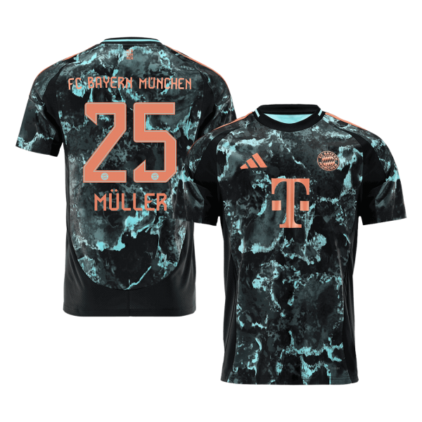 Bayern Munich Borta Fotbollströja MÜLLER #25