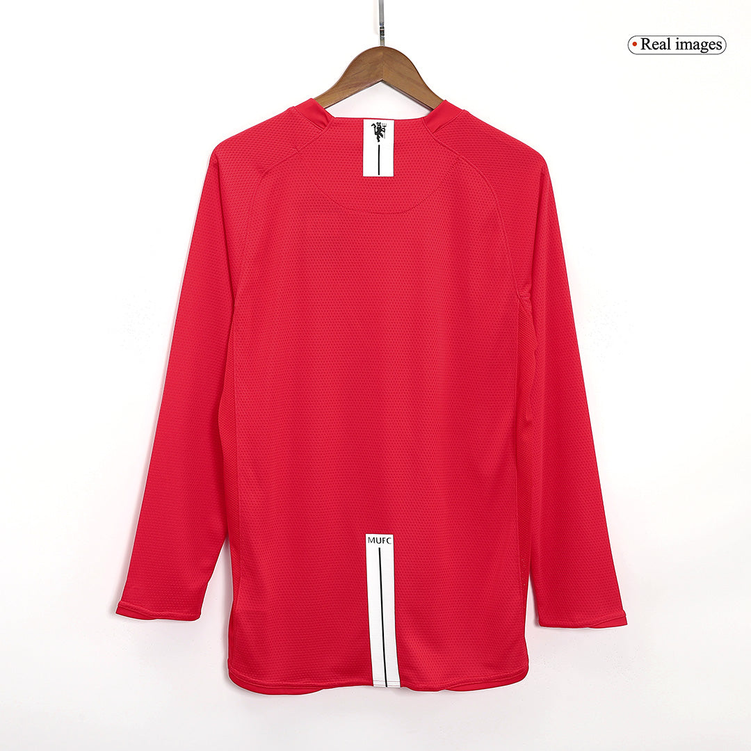 Retro Manchester United Hemma Fotbollströja 2007/08 - Bild 2