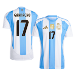 Argentina Hemma Fotbollströjor GARNACHO #17 Premium
