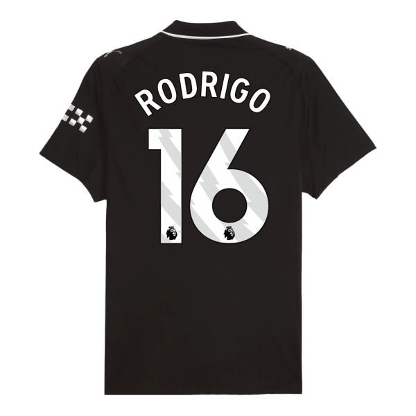 RODRIGO #16 Manchester City Tröja 2025/26 Borta Autentisk