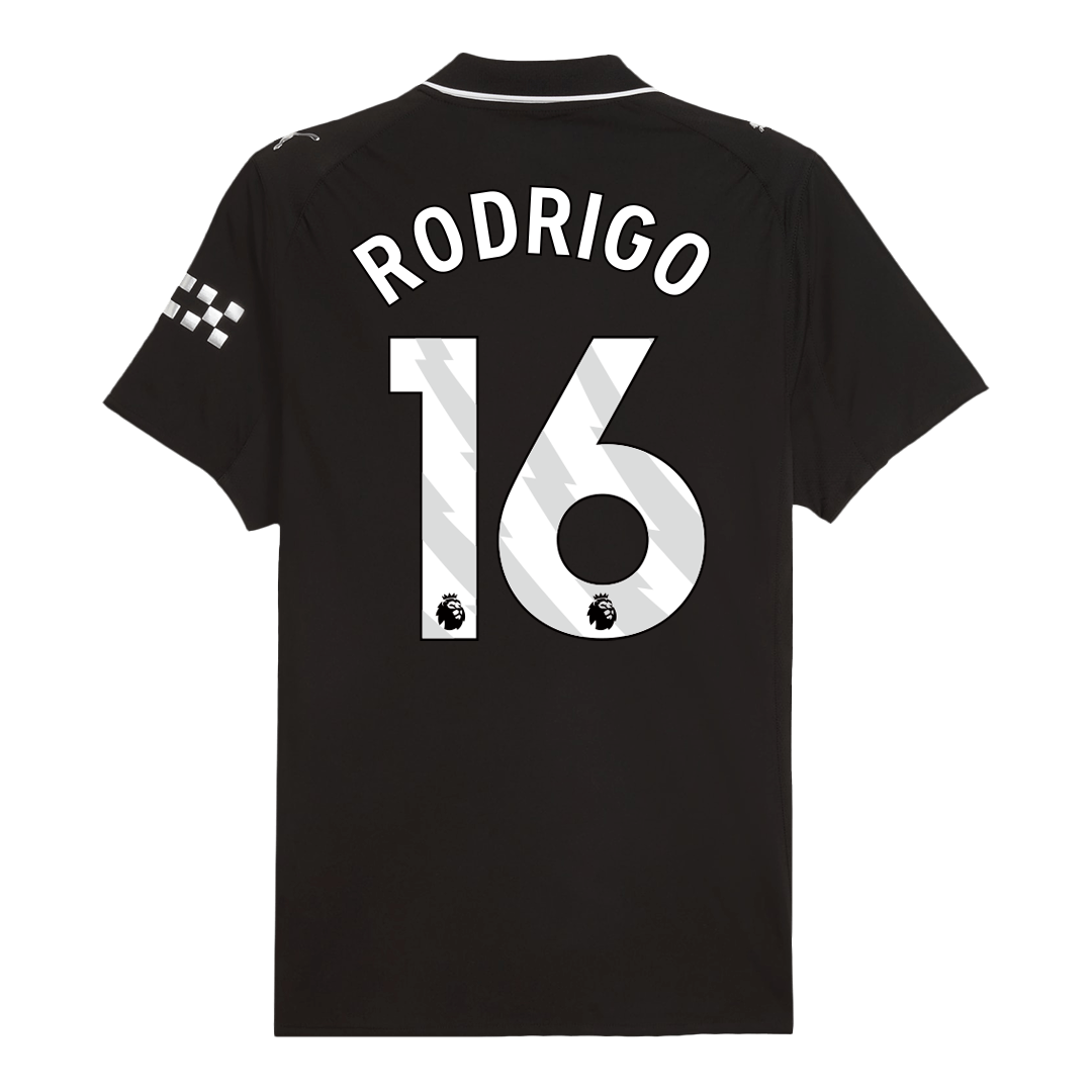 RODRIGO #16 Manchester City Tröja 2025/26 Borta Autentisk