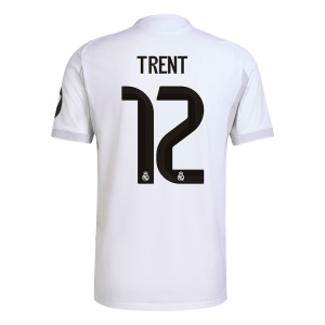 TRENT #12 Real Madrid Hemma Fotbollströjor 2025/26 Autentisk