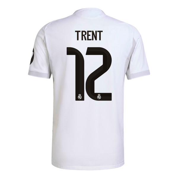 TRENT #12 Real Madrid Hemma Fotbollströjor 2025/26 Autentisk