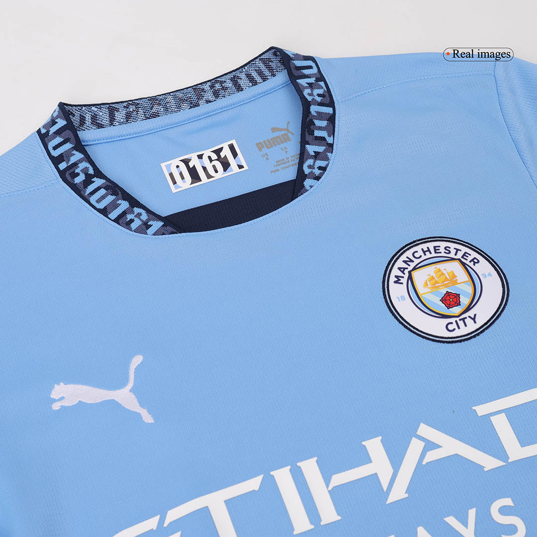 Manchester City Hemma Fotbollströja MARMOUSH #7 Premium - UCL - Bild 9