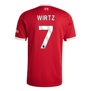 WIRTZ #7 Liverpool Tröja 2025/26 Hemma
