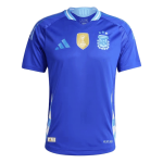 Argentina Borta Fotbollströjor 2024 Autentisk