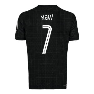 Tottenham Hotspur Tröja XAVI #7 2025/26 Borta Svart - UCL