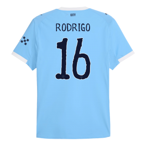 RODRIGO #16 Manchester City Hemma Tröja 2025/26 Autentisk - Club World Cup