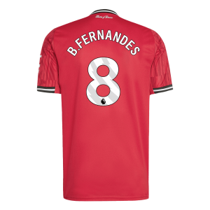 B.FERNANDES #8 Manchester United Tröja 2025/26 Hemma