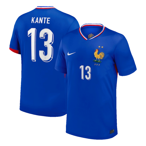 KANTE #13 Frankrike Hemma fotbollströjor
