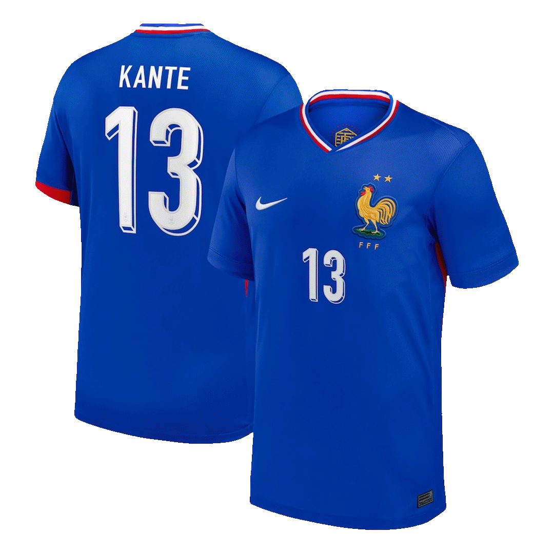 KANTE #13 Frankrike Hemma fotbollströjor