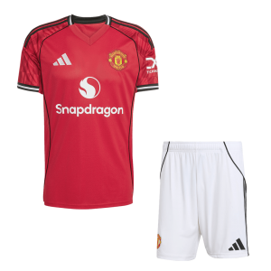 Manchester United Tröja Hemmaställ 2025/26 Röd