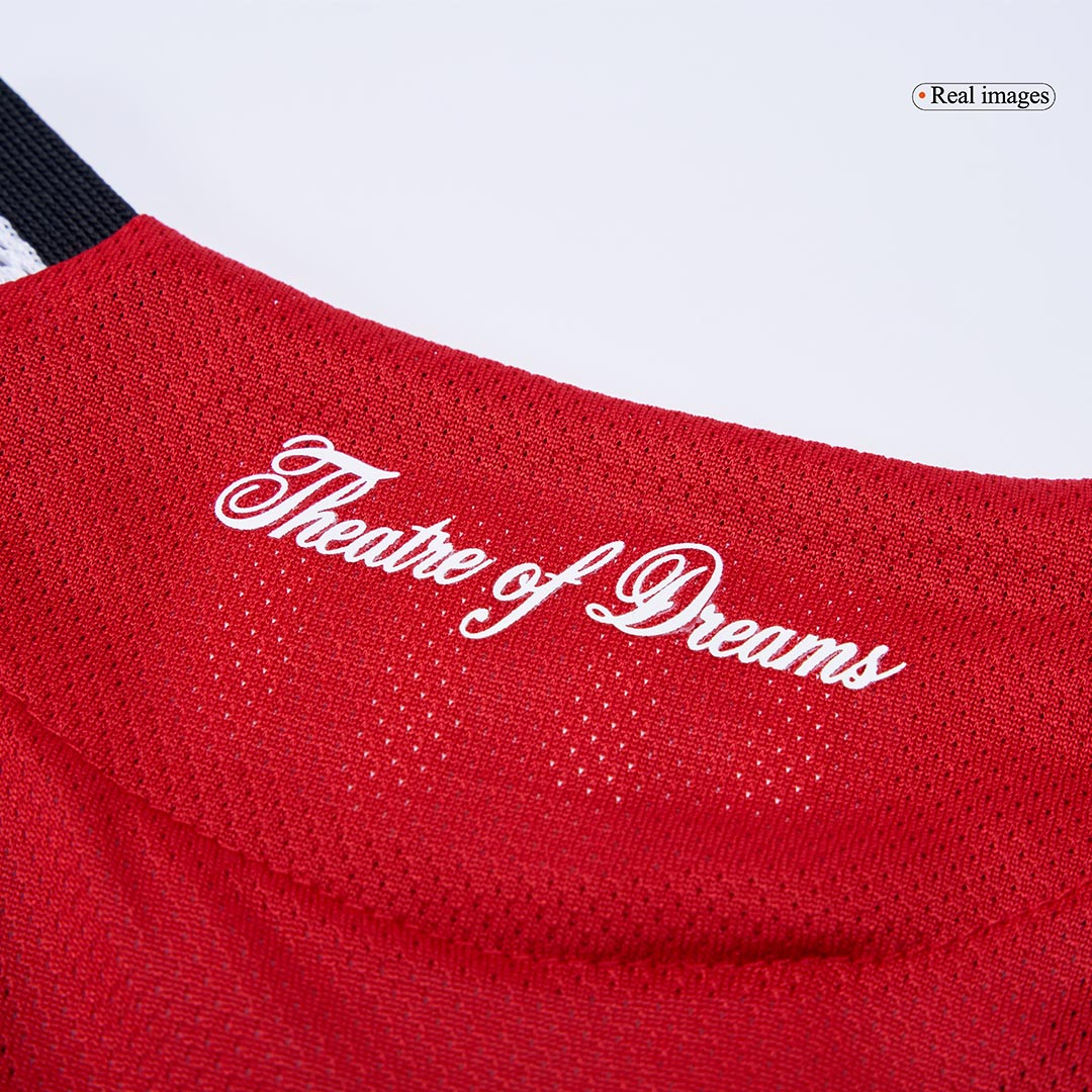 Manchester United Tröja ŠEŠKO #30 2025/26 Hemma Röd Autentisk - Bild 5