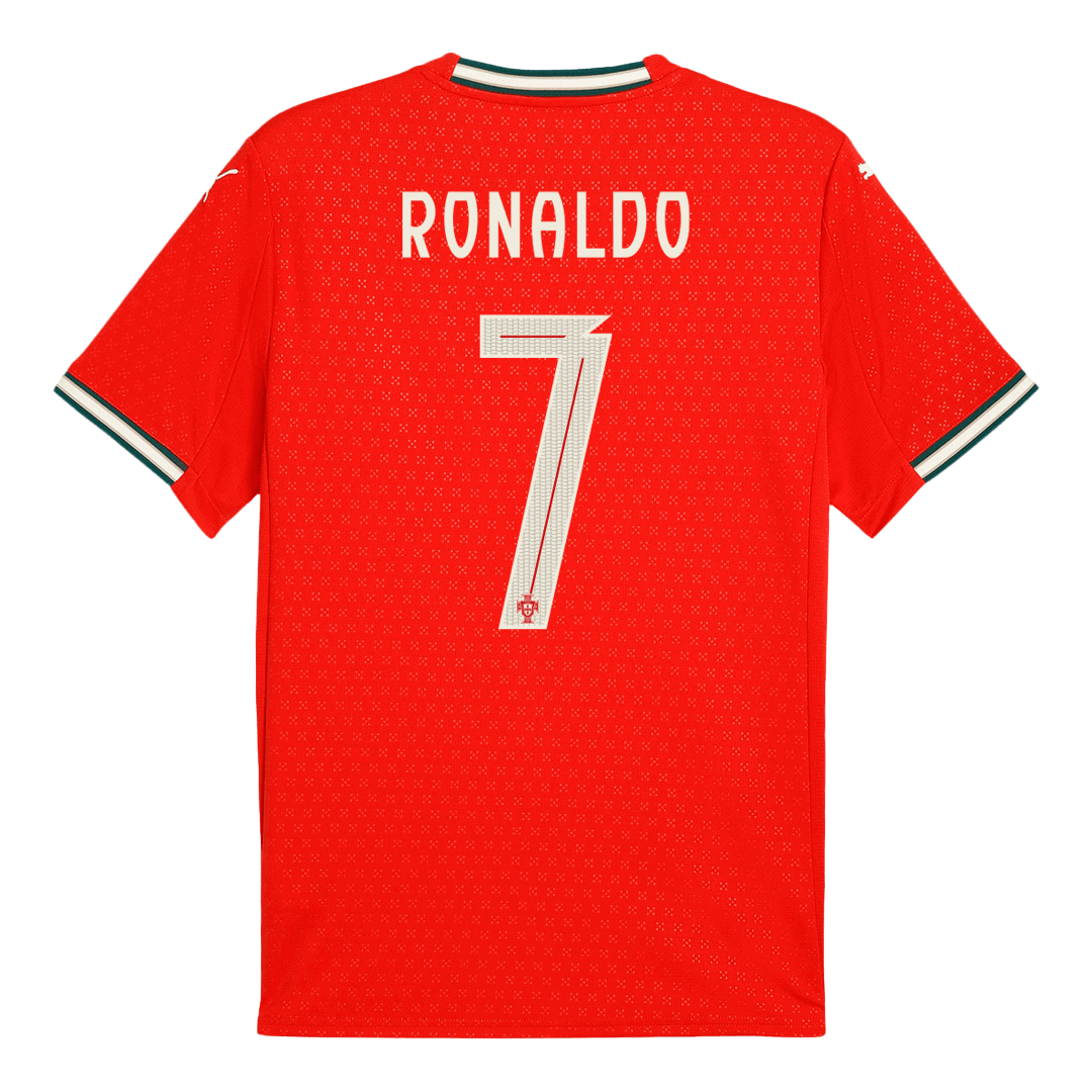 RONALDO #7 Portugal Hemma Fotbollströjor 2025