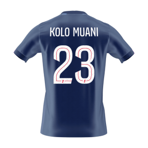 KOLO MUANI #23 PSG Tröja 2025/26 Hemma Premium Mörkblå