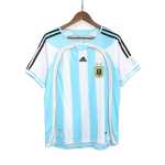 Argentina Hemma Fotbollströjor 2006 Retro