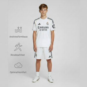 Real Madrid Tröja 2025/26 Hemma Fotbollssats Barn