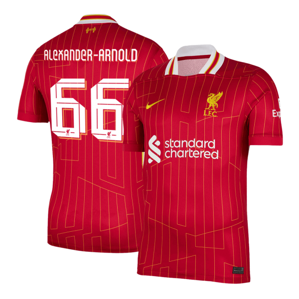 Liverpool Hemma Fotbollströja ALEXANDER-ARNOLD #66 Premium - UCL