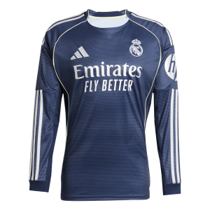 Real Madrid Tröja långärmad 2025/26 Borta