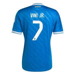 VINI JR. #7 Real Madrid Tröja 2025/26 Tredje