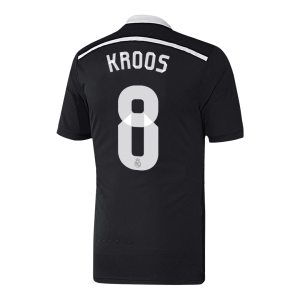 Retro Real Madrid Tredjeställ Fotbollströja KROOS #8 2014/15