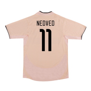 Retro Juventus Borta Fotbollströja NEDVED #11 2003/04