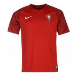 Portugal Hemma Fotbollströjor 2016 Retro