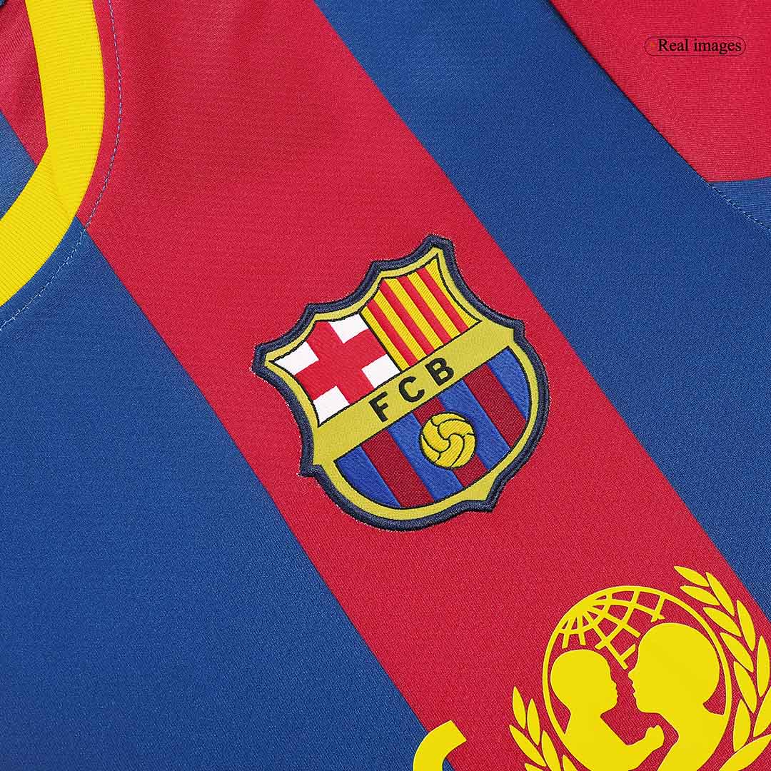 Retro Barcelona Hemma Fotbollströja DAVID VILLA #7 2010/11 - Bild 7