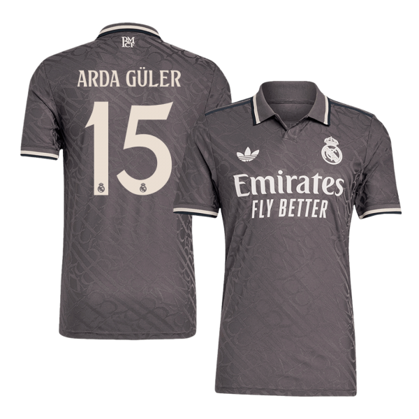Real Madrid Tredjeställ Fotbollströja ARDA GÜLER #15 Autentisk