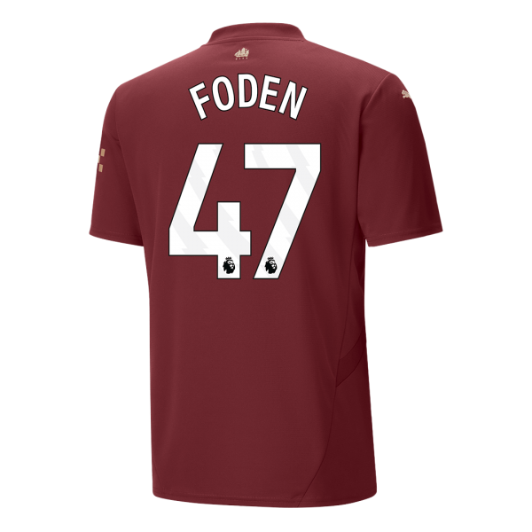 Manchester City Tredjeställ Fotbollströja FODEN #47