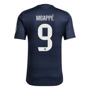 MBAPPÉ #9 Real Madrid Tröja 2025/26 Borta Autentisk