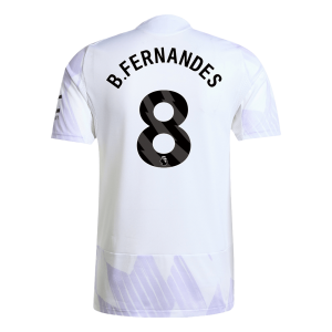 B.FERNANDES #8 Manchester United Tröja 2025/26 Borta Autentisk