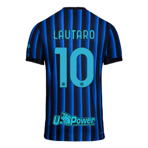 LAUTARO #10 Inter Milan Tröja 2025/26 Hemma Autentisk