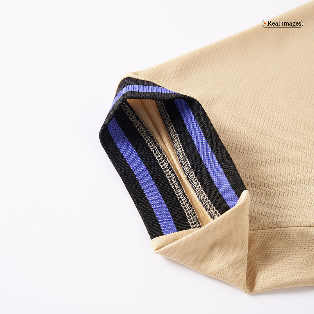 Barcelona Tröja F.DE JONG #21 2025/26 Borta Gul - UCL - Bild 11