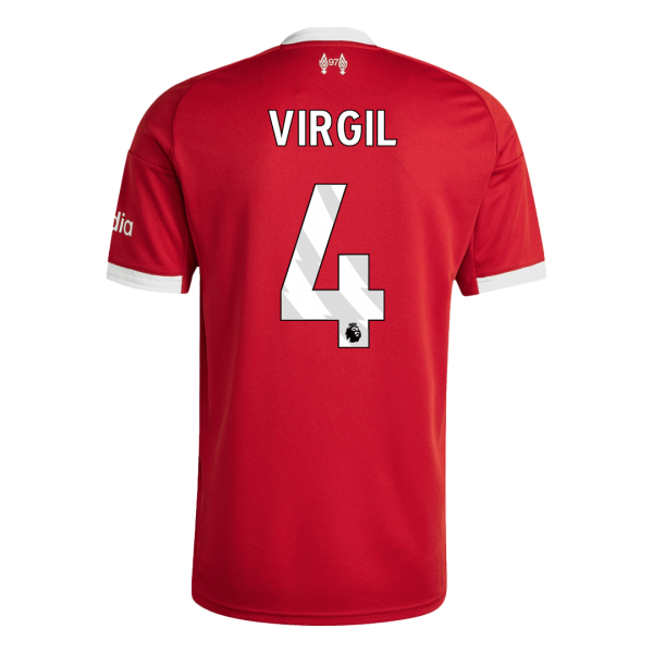VIRGIL #4 Liverpool Tröja 2025/26 Hemma