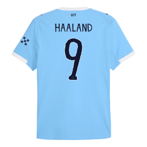 HAALAND #9 Manchester City Hemma Tröja 2025/26 Autentisk - Club World Cup