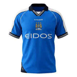 Manchester City Hemmatröja 1999/01 Retro
 Blå
